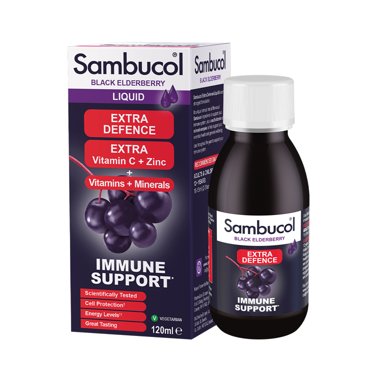 Sambucol Extra Defence Liquid 120ml